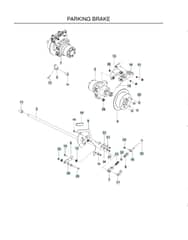 Husqvarna Pz6029 Fx Ca - Parking Brake