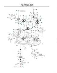 Husqvarna Pz61 - Repair Parts