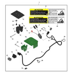 John Deere Q820E - PC16646 - Wiring Harness - ST1410708