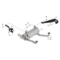 John Deere Q820M - PC16647 - Muffler - ST1342848