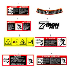 John Deere Q820M - PC16647 - Labels - ST1368328