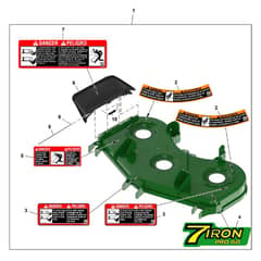 John Deere Q820M - PC16647 - Deck Shell - ST1373428