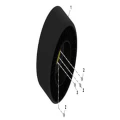 John Deere Q820M - PC16647 - Rear Wheel - ST1489768