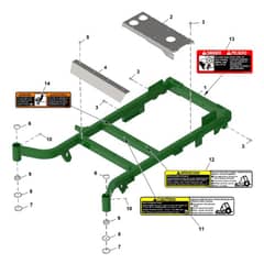 John Deere Q850M - PC16648 - Frame - ST1378148