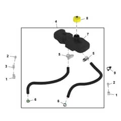 John Deere Q850R - PC16649 - Hydraulic Reservoir - ST1343928