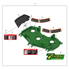 John Deere Q850R - PC16649 - Deck Shell - ST1373228