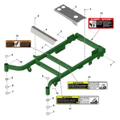 John Deere Q850R - PC16649 - Frame - ST1378228