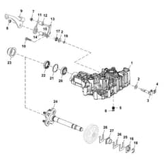 John Deere Q850R - PC16649 - Transaxle Control - ST1703888
