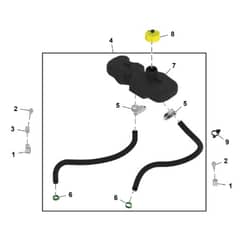 John Deere Q865R - PC16650 - Hydraulic Reservoir - ST1343928