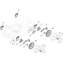 QUATTRO 16 - 2013 - 295441027/AT2 - Atco Rotary Mower Height Adj Diagram