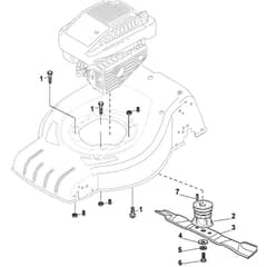 QUATTRO 16S - 2014-2018 - 295442027/AT4 - Atco Rotary Mower Blade Diagram