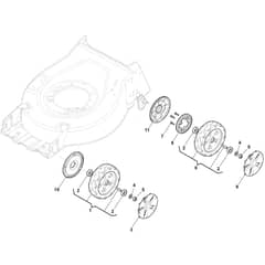 QUATTRO 16S 4in1 - 2021-2024 - 2L0432847/AT1 - Atco Rotary Mower Wheels Diagram