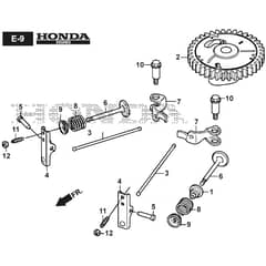 QUATTRO 16SH 4in1 - 2021 - 2L0432837/AT1 - Atco Rotary Mower Camshaft Diagram