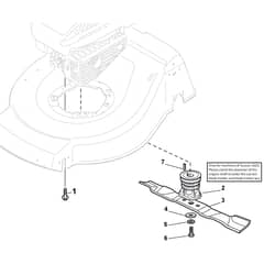 QUATTRO 18S - 2012-2014 - 299482027/AT2 - Atco Rotary Mower Blade Diagram