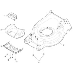 QUATTRO 19S 4in1 - 2015-2022 - 294506827/AT5 - Atco Rotary Mower Mask Diagram