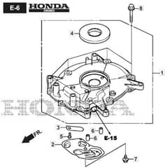 QUATTRO 19SH 4in1 - 2019-2024 - 294502837/AT9 - Atco Rotary Mower Crankcase Cover Diagram
