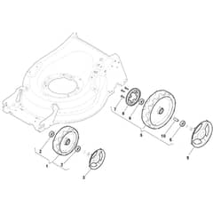 QUATTRO 19SH 4in1 - 2019-2024 - 294502837/AT9 - Atco Rotary Mower Wheels and Hub Caps Diagram