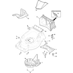 QUATTRO 19SH VSC 4in1 - 2021 - 294513537/AT1 - Atco Rotary Mower Belt Protection Diagram