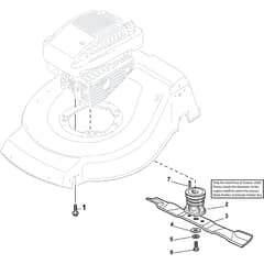 QUATTRO 20S - 2012-2013 - 299532027/AT2 - Atco Rotary Mower Blade Diagram