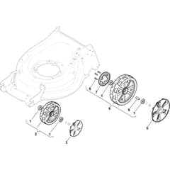 QUATTRO 22S 4in1 - 2016-2020 - 294556827/AT6 - Atco Rotary Mower Wheels Diagram