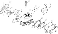 QUIET 514 PD - 2008 - 291572043/UM8 - Mountfield Rotary Mower Engine Diagram