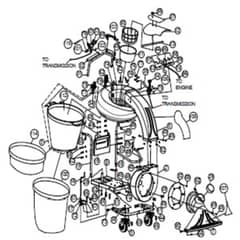 Billy Goat QV900HSP - Lawn & Litter Vacuums Main (2) Diagram