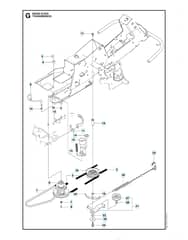 Husqvarna R13 C5 - Transmission