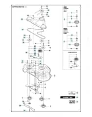Husqvarna R213 C - 94cm Cutting Deck 2