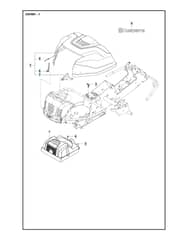 Husqvarna R213 C - Cover