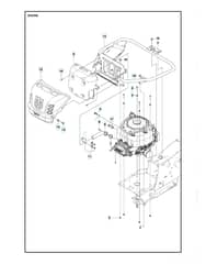 Husqvarna R213 C - Engine