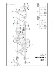 Husqvarna R214 C - 94cm Cutting Deck 2