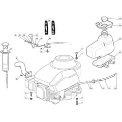 R25M - 2008 - 299971536/BQ - Mountfield Ride On Mower Engine Diagram