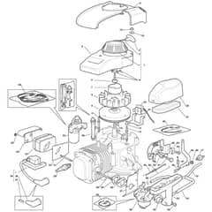 R25M - 2008 - 299971536/BQ - Mountfield Ride On Mower R200ES Engine Diagram
