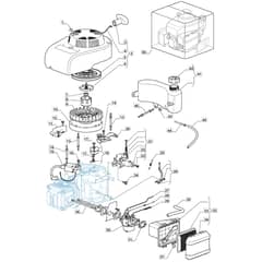 R27M - 2015 - 2T0042486/SF - Mountfield Ride On Mower WBE0704 Engine Diagram