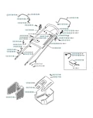 Husqvarna R43SE 2004-01 - Handle & Controls