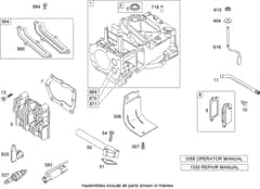 Hayter R48 - 447E (280000001 - 280999999) - Cylinder Assy B&S 126T05-1840-B1