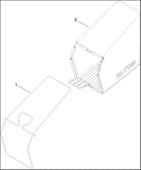 Hayter R48 - 447E (280000001 - 280999999) - Grassbag Assy