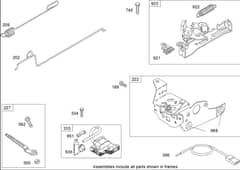 Hayter R48 - 447E (290000001 - 290999999) - Governor Assy B&S 126T05-1840-B1