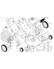 Husqvarna R53 - Frame & Engine
