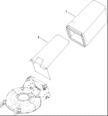 Hayter R53A - 449E (449E290000001 - 449E290000999) - Bag Assy