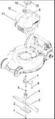 Hayter R53A - 449E (449E290000001 - 449E290000999) - Blade - Engine Assy