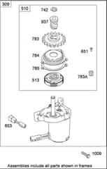Hayter R53A - 449E (449E290000001 - 449E290000999) - Electric Starter B&S 126T05-0239-B1