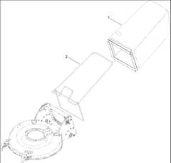 Hayter R53A - 449F (449F315000001 - 449F315999999) - Bag Assy