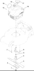Hayter R53A - 449F (400000000 - 401999999) - Engine - Blade Assy