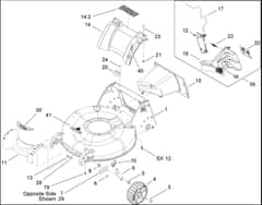 Hayter R53S - 448E (448E290000001 - 448E290000999) - Housing Component Assy