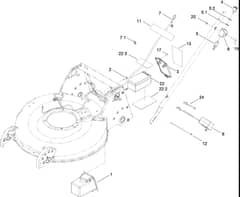 Hayter R53S - 448F (316000001 - 316999999) - Electrical Assy