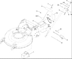 Hayter R53S - 448F (312000001 - 312999999) - Electrical Assy