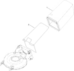 Hayter R53S - 448F (400000000 - 499999999) - Bag Assy