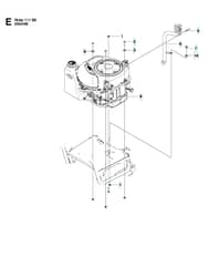 Husqvarna R 111B5 - Engine