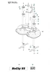 Husqvarna R 111B5 - Mower Deck & Cutting Deck 2